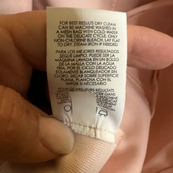 CAbi Grace Jacket Size 10 Carnation Pink - Pockets - Covered Buttons Spring 2020 - Picture 5 of 6